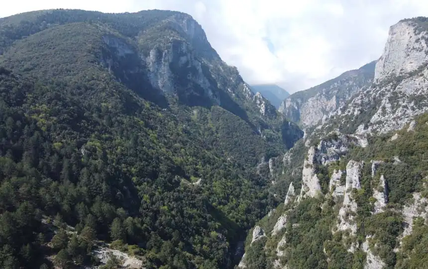 Berg Olymp in der Nähe von Thessaloniki, Griechenland