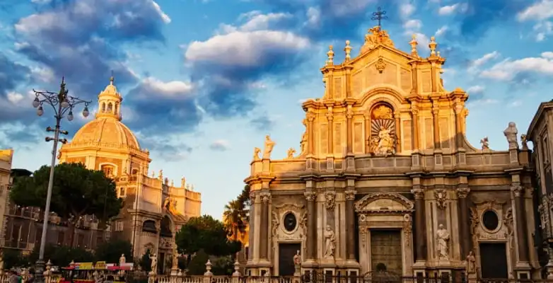 Kathedrale Sant Agata von Catania auf Sizilien