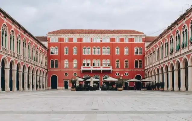 Platz der Republik in Split Kroatien