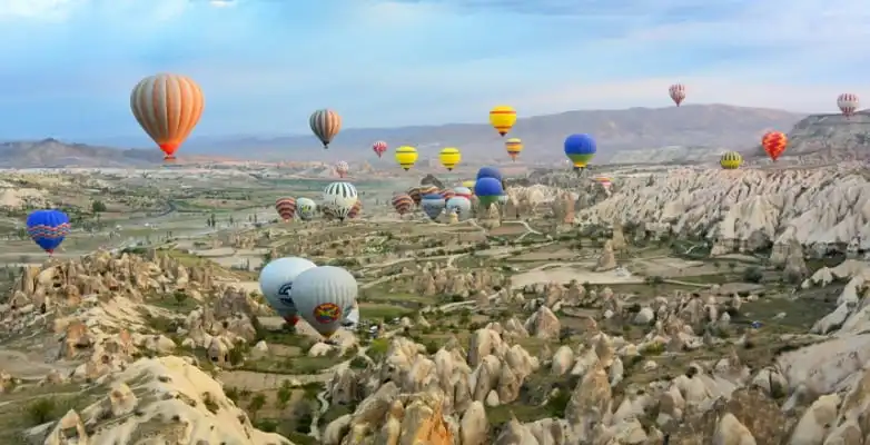 Ballons über Kappadokien, Türkei
