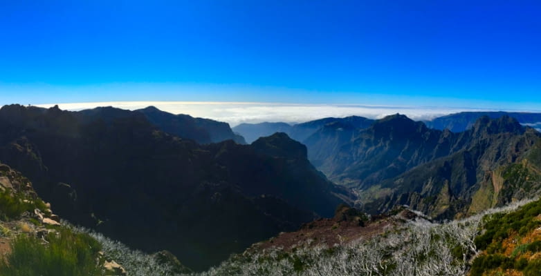 madeira portugal pico arieiro pico ruivo berge wandern