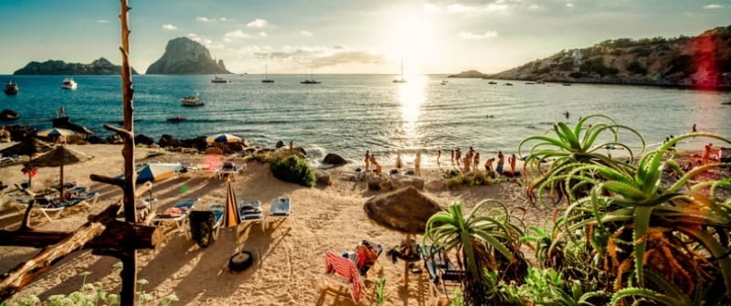 ibiza spanien balearen blick vom strand cala d'hort auf es vedra fotolia 56903728